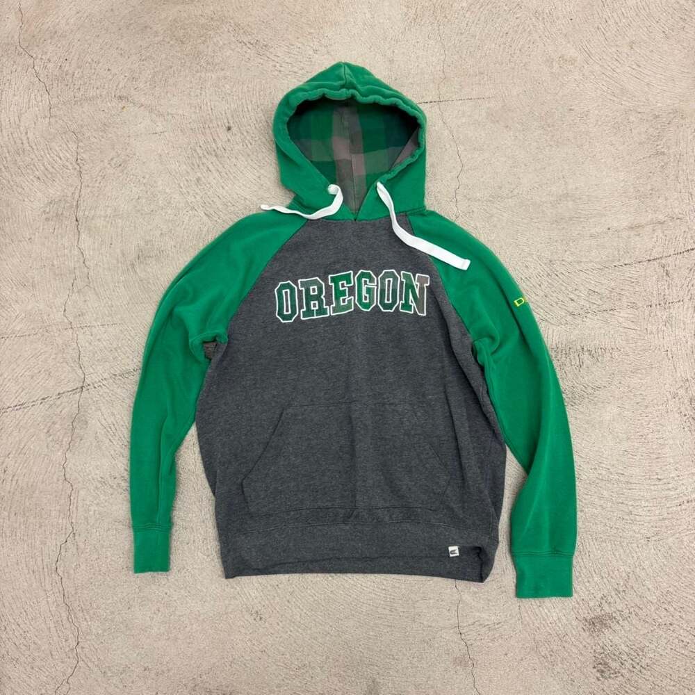 Colosseum Oregon Ducks Raglan Hoodie
